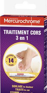 Traitement efficace contre les cors des pieds - Mercurochrome