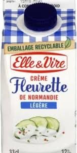 Crème Fraîche ELLE VIRE : L'Incontournable de Votre Cuisine
