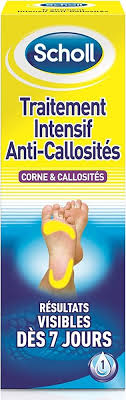 Traitement Intensif Callosités Scholl - Soin Réparateur pour des Pieds Doux