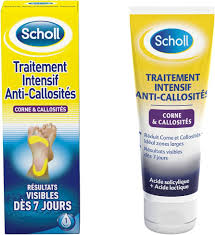 Traitement Intensif Anti Callosités Scholl pour des Pieds Doux