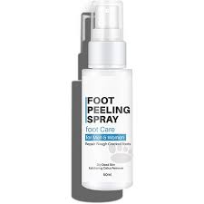Peeling Corporel Lovaskin - Spray pour des Pieds Doux et Soyeux