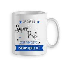 Mug Professeur Personnalisée - Le Cadeau Idéal pour un Enseignant