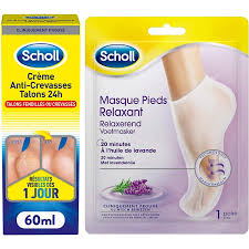 Crème Hydratante Anti-Crevasses pour Talons - Lavande Scholl