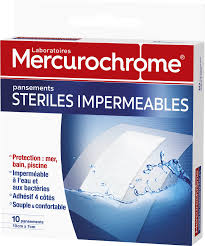 Pansement Stérile Imperméable MERCUROCHROME 050156 - Protection Ultime