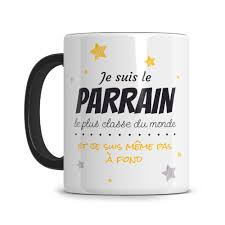 Mug Parrain Original pour un Anniversaire Inoubliable