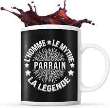 Tasse Parrain Mythe Légende - Un cadeau unique pour les parrains