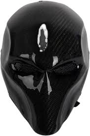 Masque Noir Tactique pour Halloween - Metalakaer