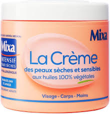 Crème Mixa Intensif Sèches Sensibles : Douceur et Hydratation