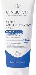 ALVADIEM Crème Anti Frottement Miel Bio - Protection Naturelle contre les Frictions