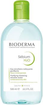 Démaquillant Bioderma SEBIUM H2O 500 Ml - Purifiez votre peau