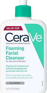 Moussant Nettoyant Quotidien pour Peau Normale à Grasse - CeraVe