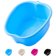 Trempage Plastique Robuste pour un Bain de Pied Relaxant