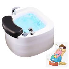 Pédiluve Acrylique Vibration Hydromasseur Pédicure - Bain de Pied Relaxant