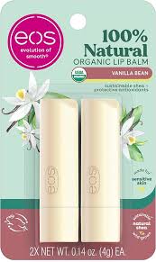 EOS Balm Vanilla Bean - Duo Parfait pour des Lèvres Douces