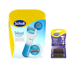 Rouleaux Exfoliants Électriques Scholl - Remplacement Idéal pour Râpes Pieds