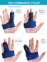 Sumifun Attelles Doigt - Protection et Confort pour vos Doigts