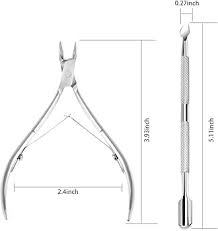 Coupe Cuticule Professionnel en Acier Inoxydable - Précision et Confort