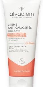 Alvadiem Crème Anti Callosités Gelée Royale - Soin Ultime pour Vos Pieds