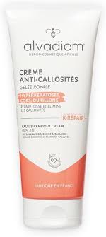 Alvadiem Crème Anti Callosités Gelée Royale - Soin Ultime pour Vos Pieds