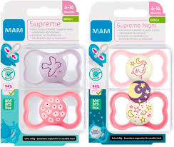 MAM Sucette Supreme Dental Stérilisation - Confort et Soin pour Bébé