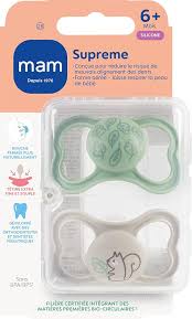 Sucette Supreme Mois Silicone Stérilisation - Confort Optimal pour Votre Bébé