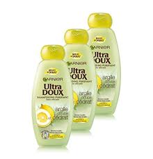 Garnier Ultra DOUX Shampooings Purifiants - Soin Naturel pour Cheveux