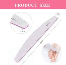 Ensemble Professionnel de Manucure avec Limes à Ongles