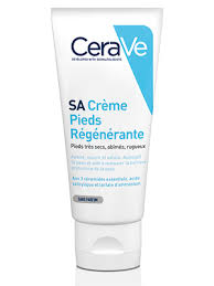 CeraVe Régénérante Nourrissante Exfoliante Crevasses - Crème Pieds Réparatrice