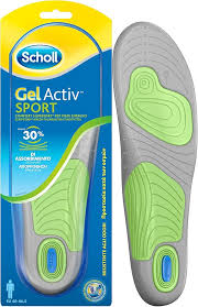 Semelles Scholl Gel Activ Sport pour Homme - Confort et Performance