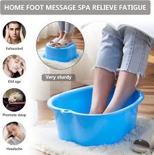 Trempage Plastique Robuste pour une Pédicure Relaxante