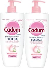 Crème corps Cadum Hydratant Surdoux aux Amandes Douces