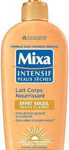 Intensif Peaux Sèches Autobronzant Claires - Mixa