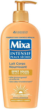 Intensif Peaux Sèches Autobronzant Claires - Mixa