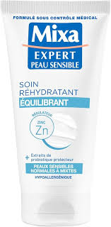 Crème Réhydratante Mixa Expert pour Peau Sensible