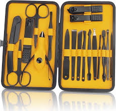 OWill Kit de Manucure et Pédicure Professionnel - Polissage Complet