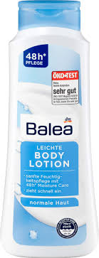 Lotion Corporelle Légère Hydratante Balea - Hydratation Intense