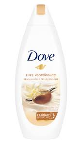 Dove Douche Beurre Karité Vanille - Soin Hydratant et Réparateur
