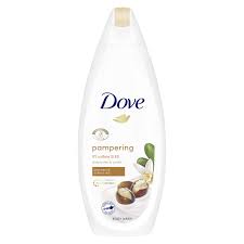 Dove Pampering Douche Beurre Vanille - Douceur et Éclat
