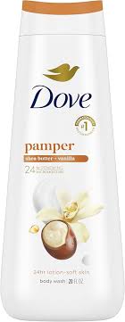 Beurre de Douche Dove Purely Pampering Vanille