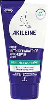 Crème Nutri Réparatrice AKILEÏNE® pour des Pieds Sains et Hydratés