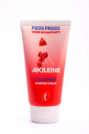 Akileïne® Crème Réchauffante pour Pieds Froids - Confort et Bien-être