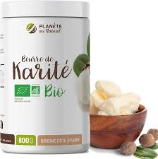 Beurre de Karité Bio 800 Alimentaire - Naturel et Nourrissant